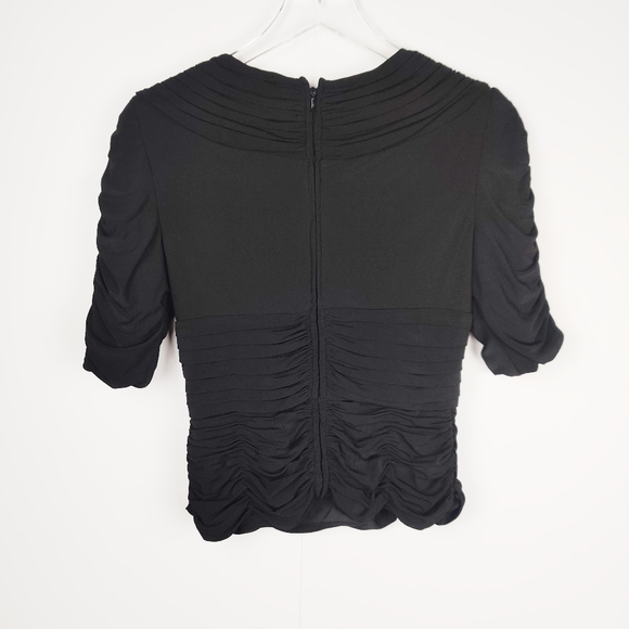 ADRIANNA PAPELL EVENING ESSENTIALS BLOUSE - Picture 2 of 3